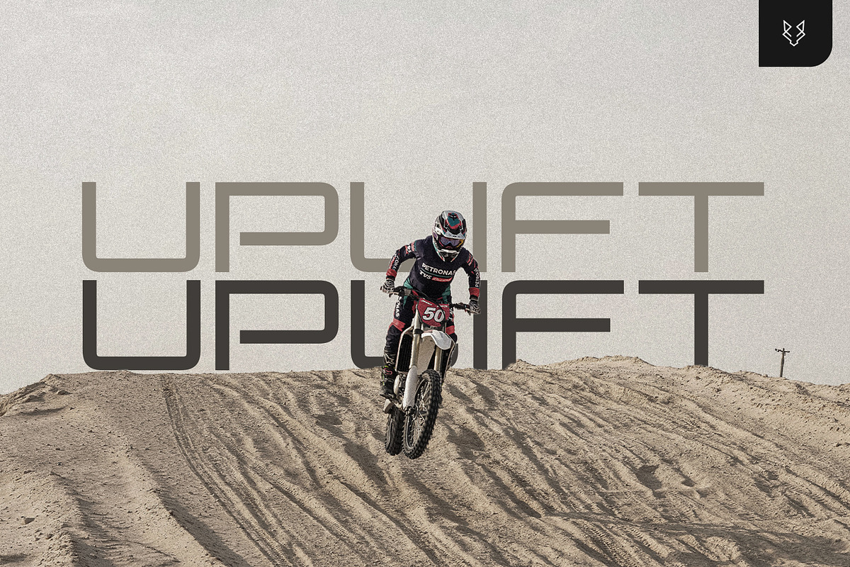 EdgeRock Display Typeface, a Sans Serif Font by Foxtype (Photo 3 of 5)