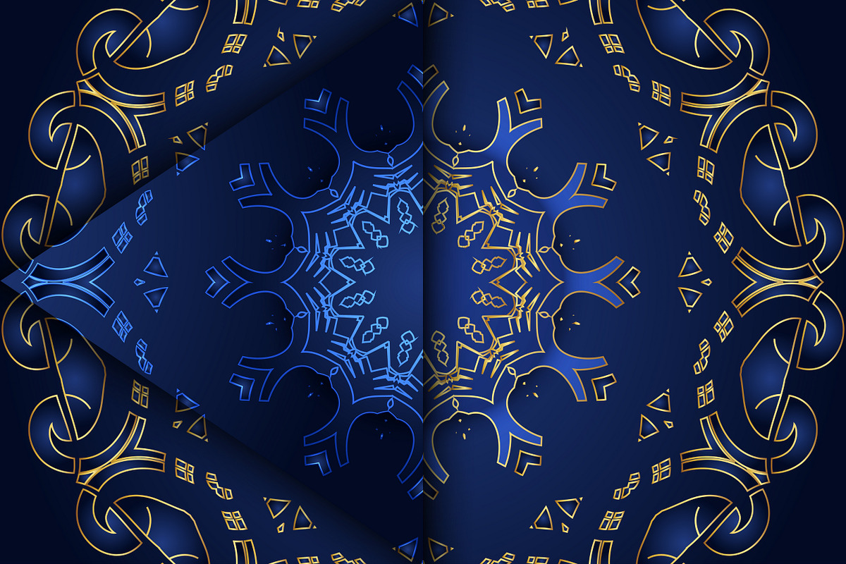 Mandala Ornamental Geometry Bundle, a Background Graphic by NJ Himel (Photo 40 of 92)