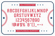 Chicago Shift - Sport Font, a Slab Serif Font by Letterhend Studio (Thumbnail 8 of 9)