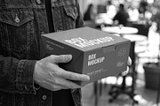 Hand Holding Box Packaging Mockup, a Packaging Mockup by graphypix (Thumbnail 4 of 4)