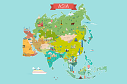 World Travel Map, an Animal Illustration by GlebTagirov (Thumbnail 6 of 7)