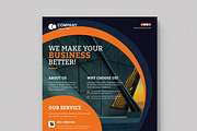 Corporate Flyer Template, a Brochure Template by MightyDesign (Thumbnail 4 of 8)