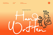 CS Wardine Drawn, a Script Font by Craft Supply Co. (Thumbnail 2 of 8)