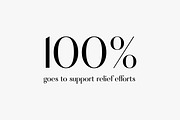 Houston Edition | 100% Relief Aid, a Sans Serif Font by Josh O. (Thumbnail 3 of 6)