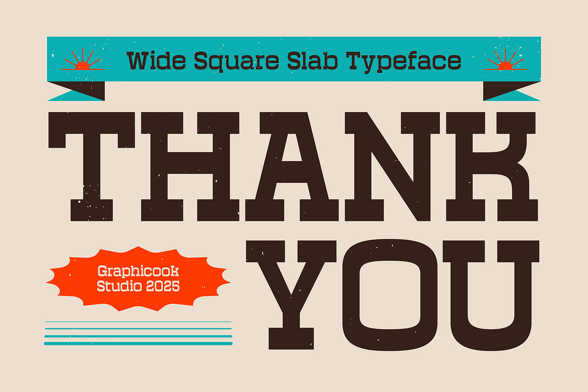 Blockwid, a Slab Serif Font by graphicook (Photo 10 of 10)