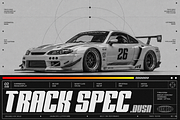 Grozex - Aggressive Racing Font, a Serif Font by figuree studio (Thumbnail 2 of 10)