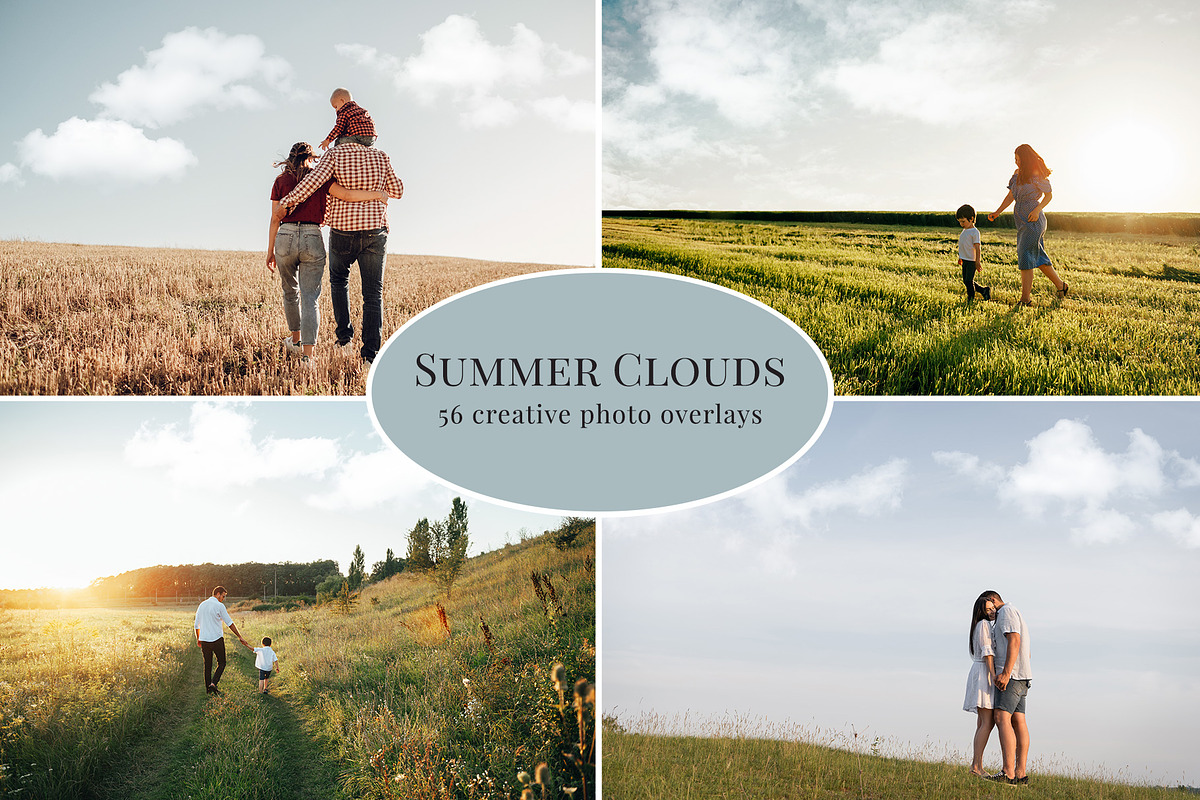 Summer Clouds photo overlays, an Object Graphic by BrownLeopard (Photo 1 of 5)