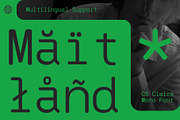 CS Claire Mono – Monospaced Typeface, a Sans Serif Font by Craft Supply Co. (Thumbnail 3 of 8)