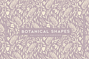 Botanical Shapes | Vector Pattern, a Wallpaper Graphic by MalyskaStudio (Thumbnail 1 of 9)
