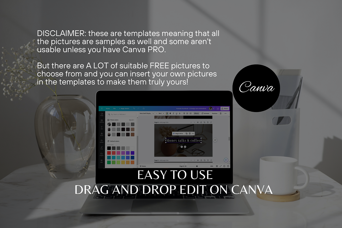 15 YouTube Thumbnail Templates, a Social Media Template by SociallyyCreative (Photo 4 of 6)