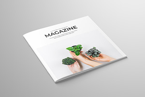 Square Magazine Template