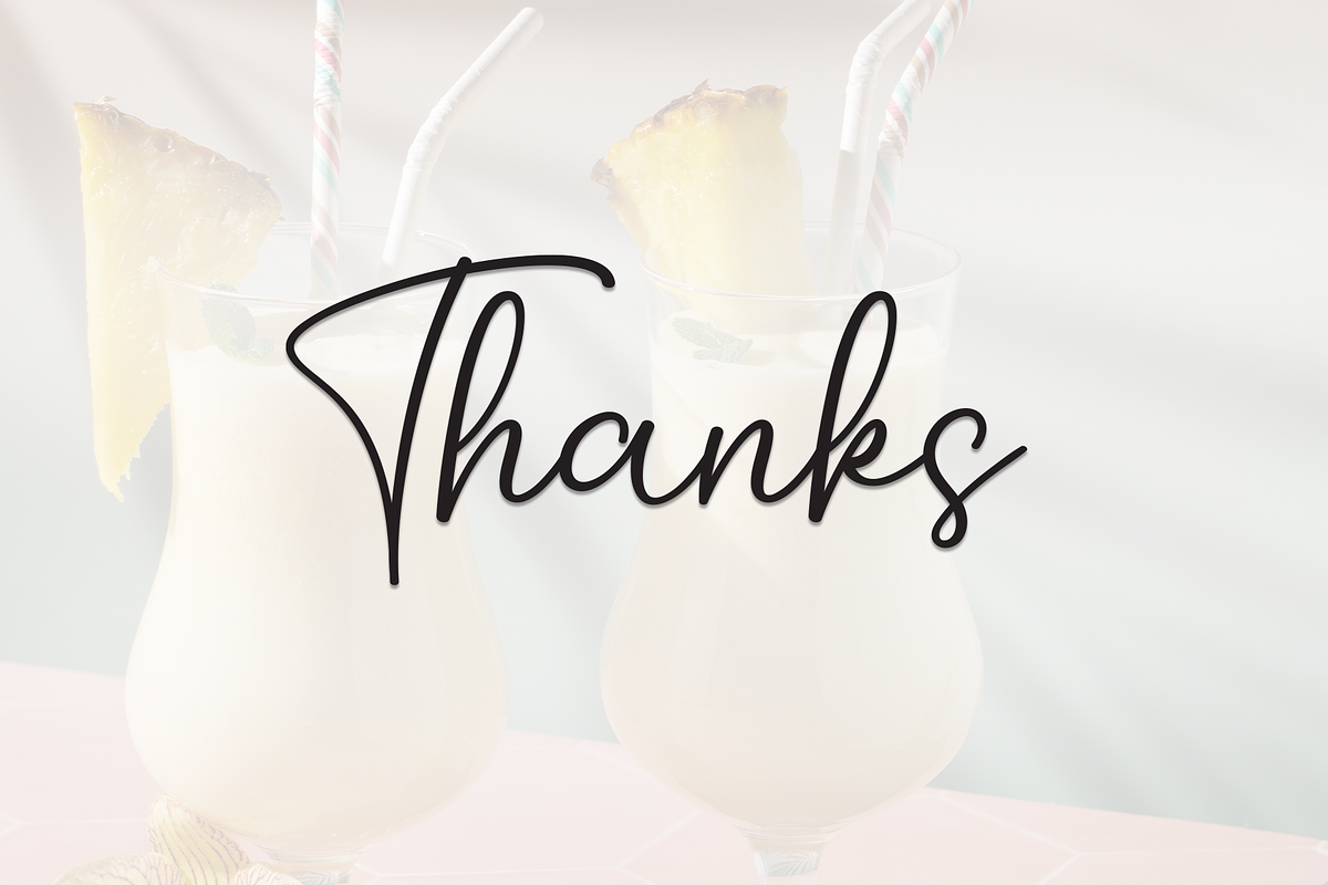Vintage Smothies | Script Font, a Handwritten Font by Scratchones (Photo 8 of 8)