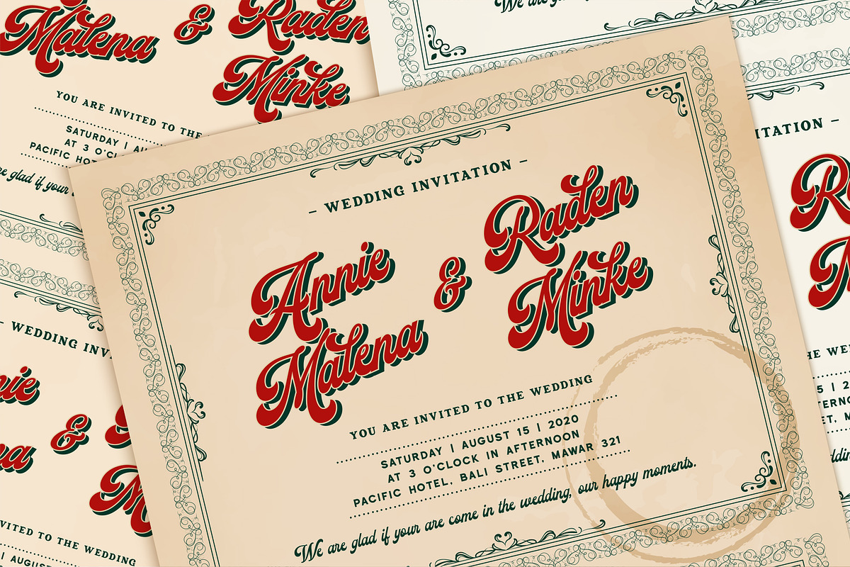 Batrider | 2 Font Styles preview 5