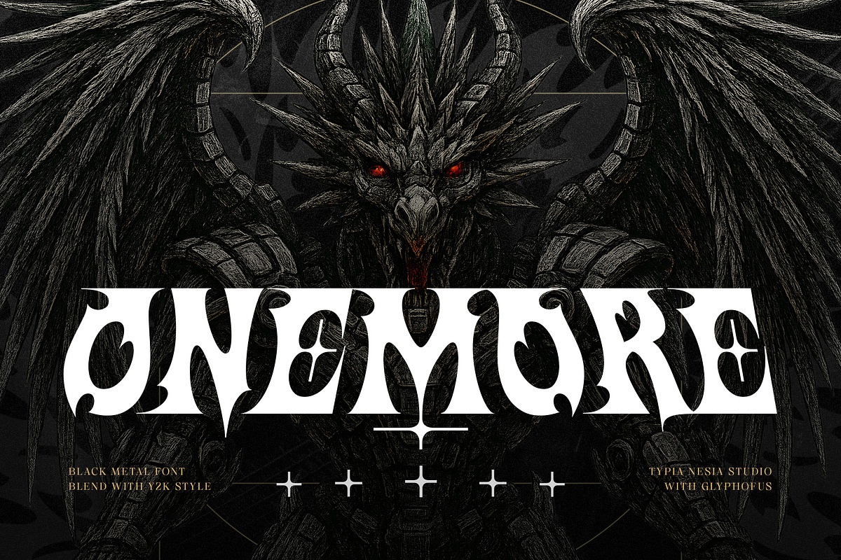 Onemore - Fantasy Game Font, a Font by Typia Nesia (Photo 1 of 16)