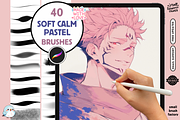 Procreate Soft Brushes, a Brush Add-On by Cozy Brushery (Thumbnail 1 of 9)