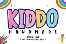 Kiddo Handmade - Cute Kids Font