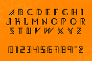 Infinity Geometric Font, a Font by SNK's (Thumbnail 2 of 4)