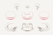 Pen Strokes Set N°2, an Illustration by Webalys (Thumbnail 2 of 4)