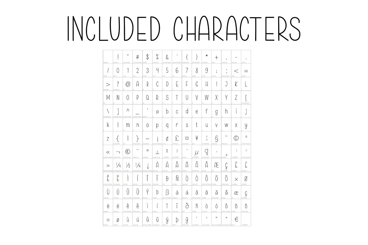 Lexipedia | a cute handwritten font, a Sans Serif Font by Design av MAD (Photo 5 of 6)