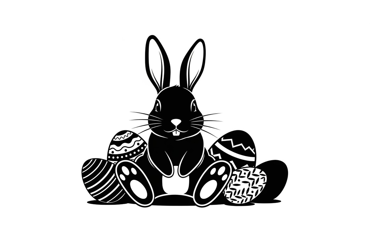 Happy Easter Bunny Vector Bundle, an Illustration by jahid234 (Photo 51 of 51)