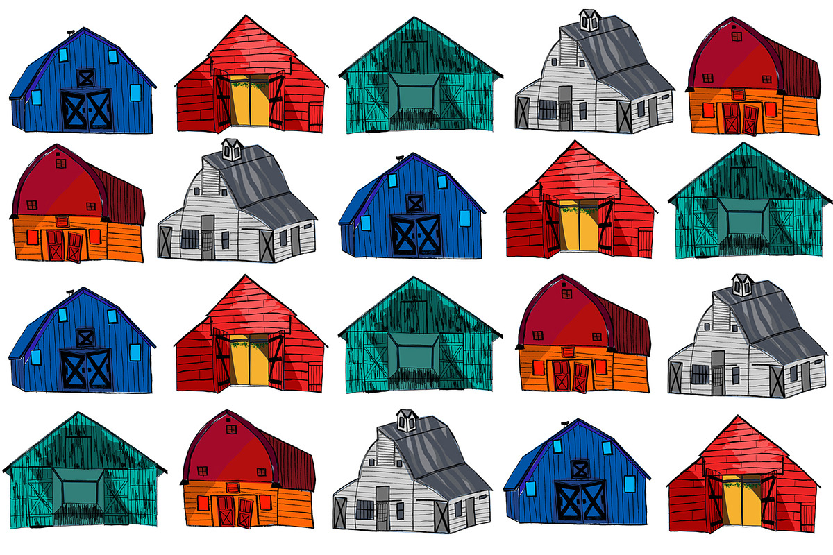 The Old Barn Collection, an Illustration by Arie Clares (Photo 6 of 7)