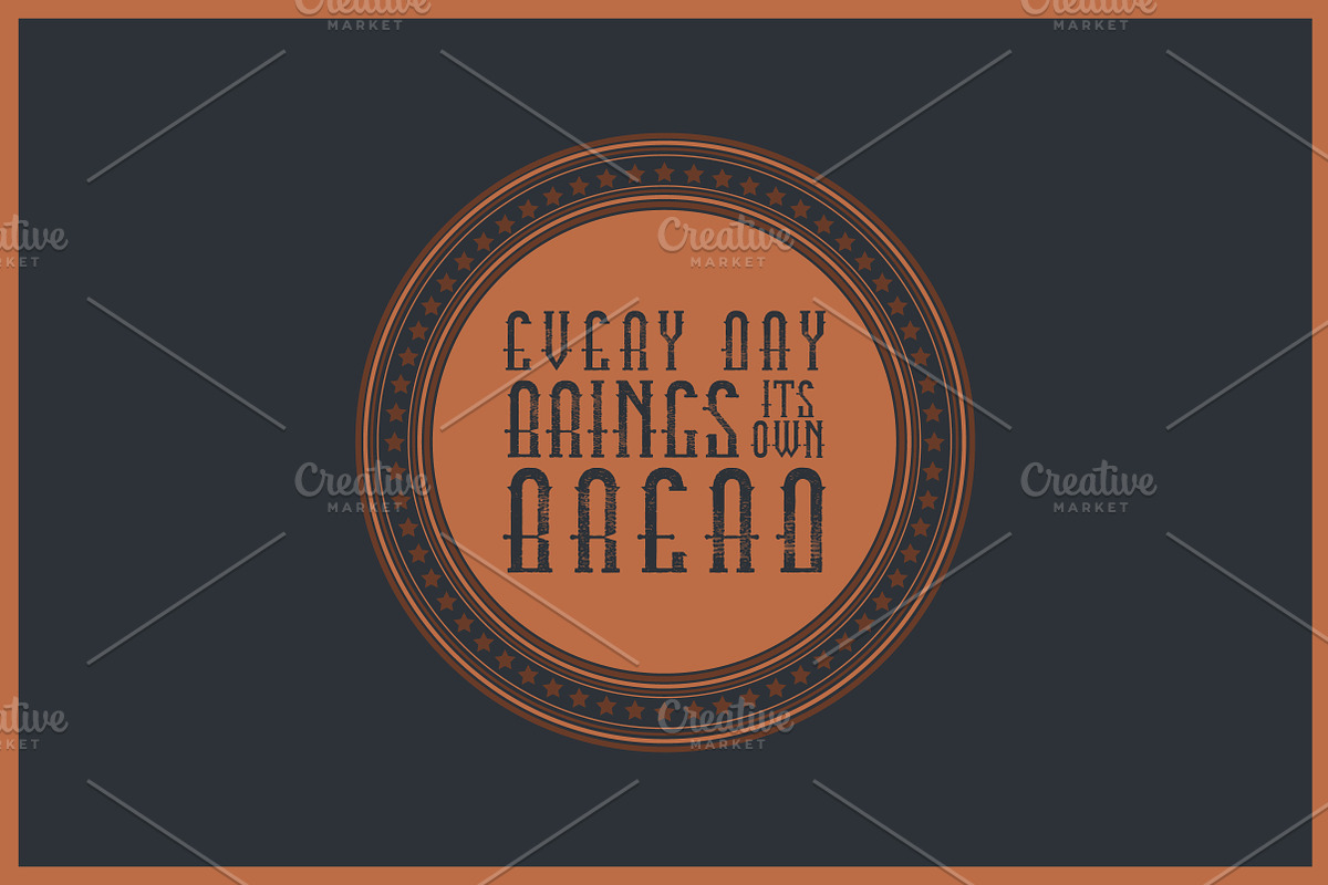 Imperial label typeface preview 5