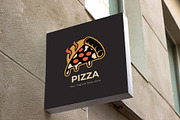 Modern Pizza Logo Template, a Branding & Logo Template by YUDesignStore (Thumbnail 5 of 7)