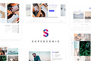 Supersonic — Creative Resume/CV PSD, a Resume Template by ScienteCraft (Thumbnail 1 of 33)