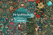 Old World Christmas, a Seasonal Illustration by Verdigris Studios (Thumbnail 1 of 3)