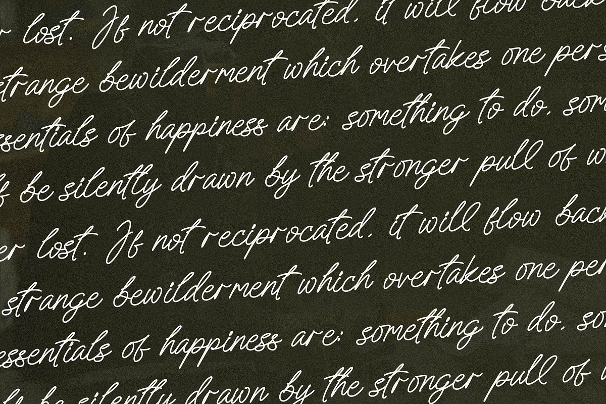 Melankoly Asteria Monoline Font, a Script Font by Letterena Studios Script (Photo 3 of 15)