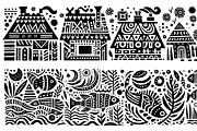 Vintage Dinosaur Folk Art, a Decorative Illustration by devastd (Thumbnail 24 of 28)
