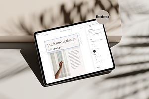 Flodesk Email Newsletter Template