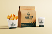 Takeaway Food Packaging Mockup, a Packaging Mockup by simuradi (Thumbnail 3 of 9)