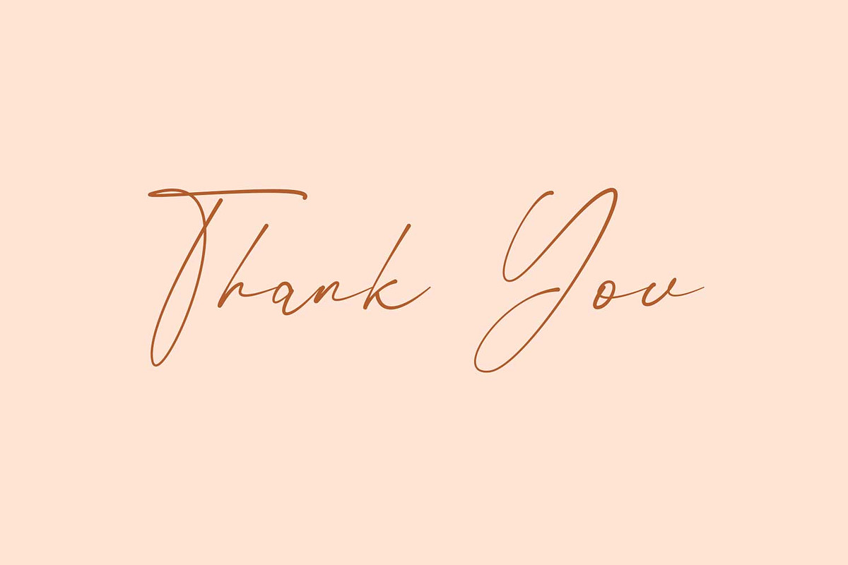 Millionist - Elegant Signature Font, a Font by RantautypeStudio (Photo 11 of 11)