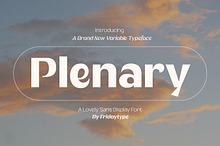 Plenary - A Lovely Sans Display
