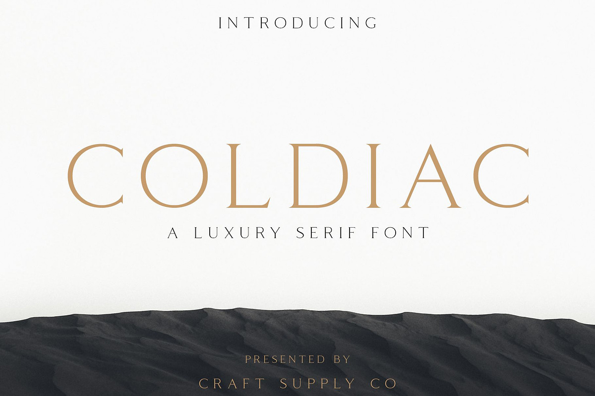 Coldiac - Luxury Serif Font