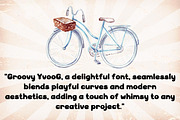 Groovy YvooG - Handwritting, a Handwritten Font by Charmingbear59.design (Thumbnail 2 of 5)