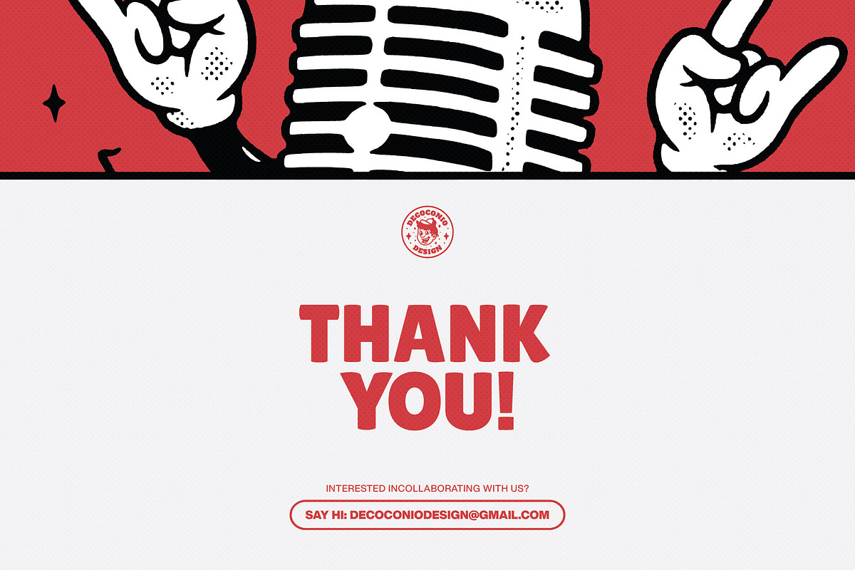 Mic Rock Cartoon Character, an Illustration by Decoconio Design (Photo 4 of 4)