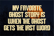 Spooky Ghost - Halloween Display, a Sans Serif Font by Pian45 Studio (Thumbnail 10 of 10)