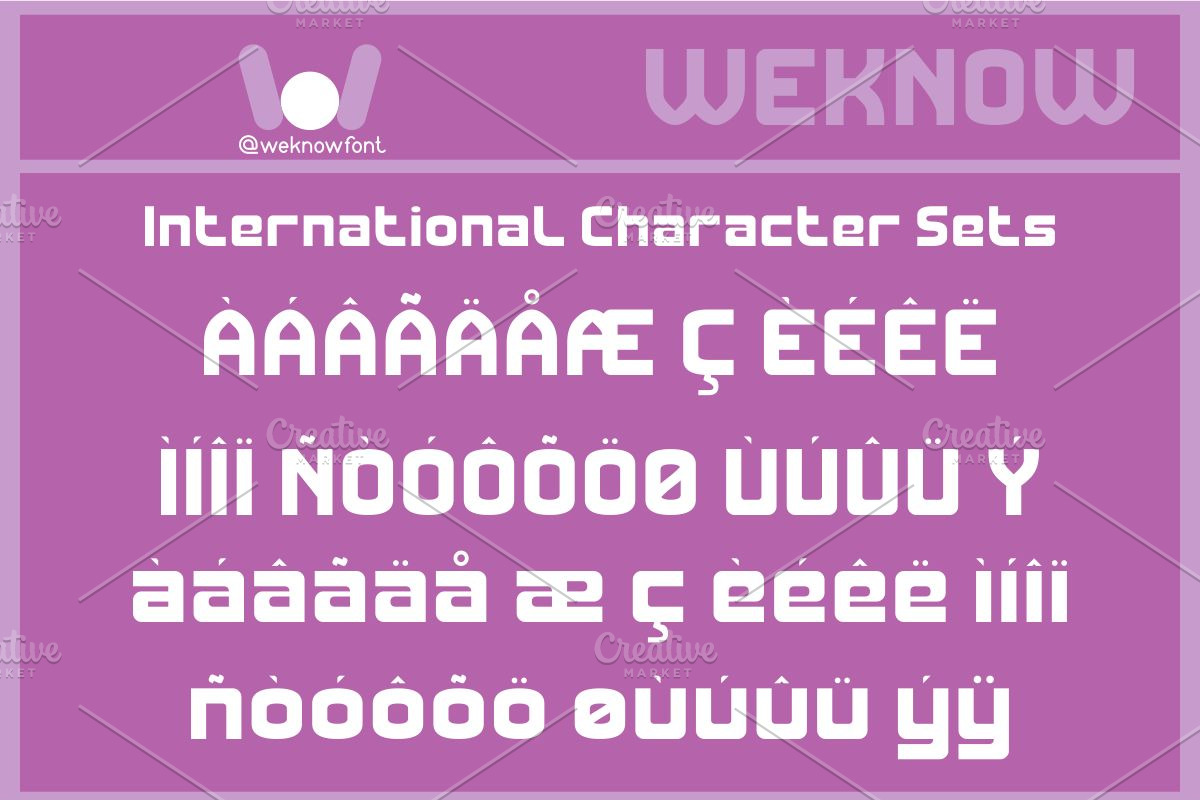 Emotional Strength font, a Sans Serif Font by weknow (Photo 8 of 8)