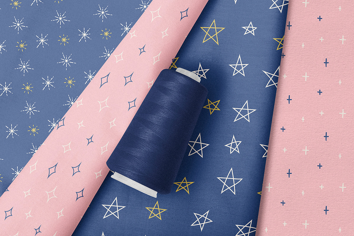 10 Stars Patterns, a Pattern Graphic by CuteDreamyDesign (Photo 2 of 8)
