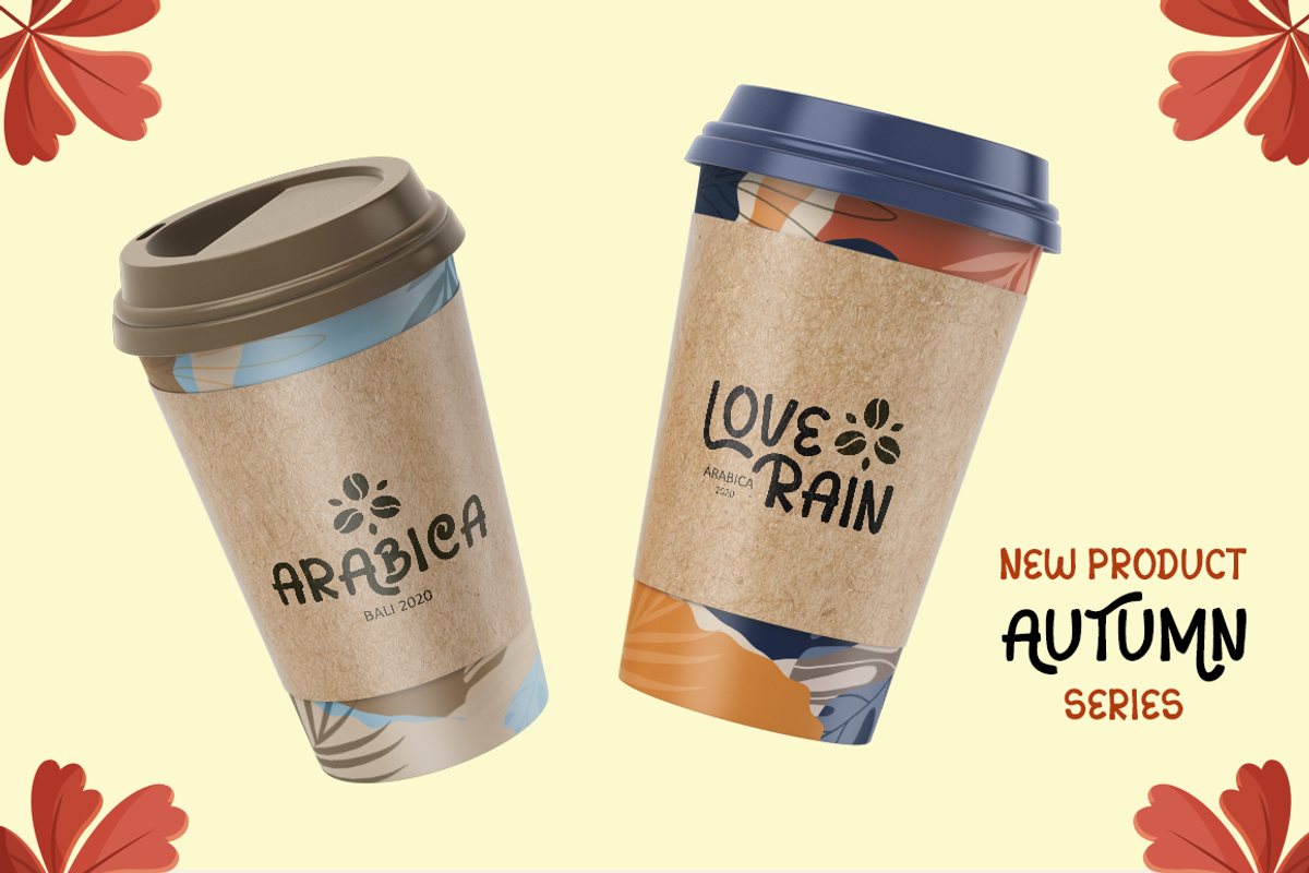 Sans Autumn - Display Font, a Sans Serif Font by Illushvara Design (Photo 4 of 8)