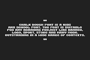 Chalk Rough - Kids & School Font, a Serif Font by QR Design Studio (Thumbnail 6 of 8)