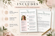 Sorority Rush Resume Canva Template, a Resume Template by Moeen (Thumbnail 3 of 8)