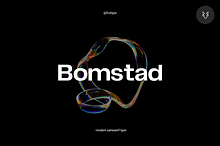 Bomstad Display Typeface