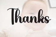 Chubby | Script Font, a Handwritten Font by Scratchones (Thumbnail 9 of 9)