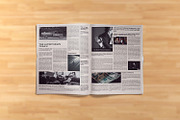 Newspaper Template | 8 Page, a Stationery Template by Template Shop (Thumbnail 3 of 5)