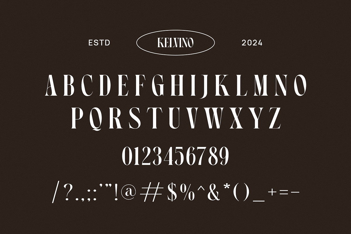 Kelvino Elegant Serif Font Typeface, a Serif Font by Perfectype (Photo 6 of 6)