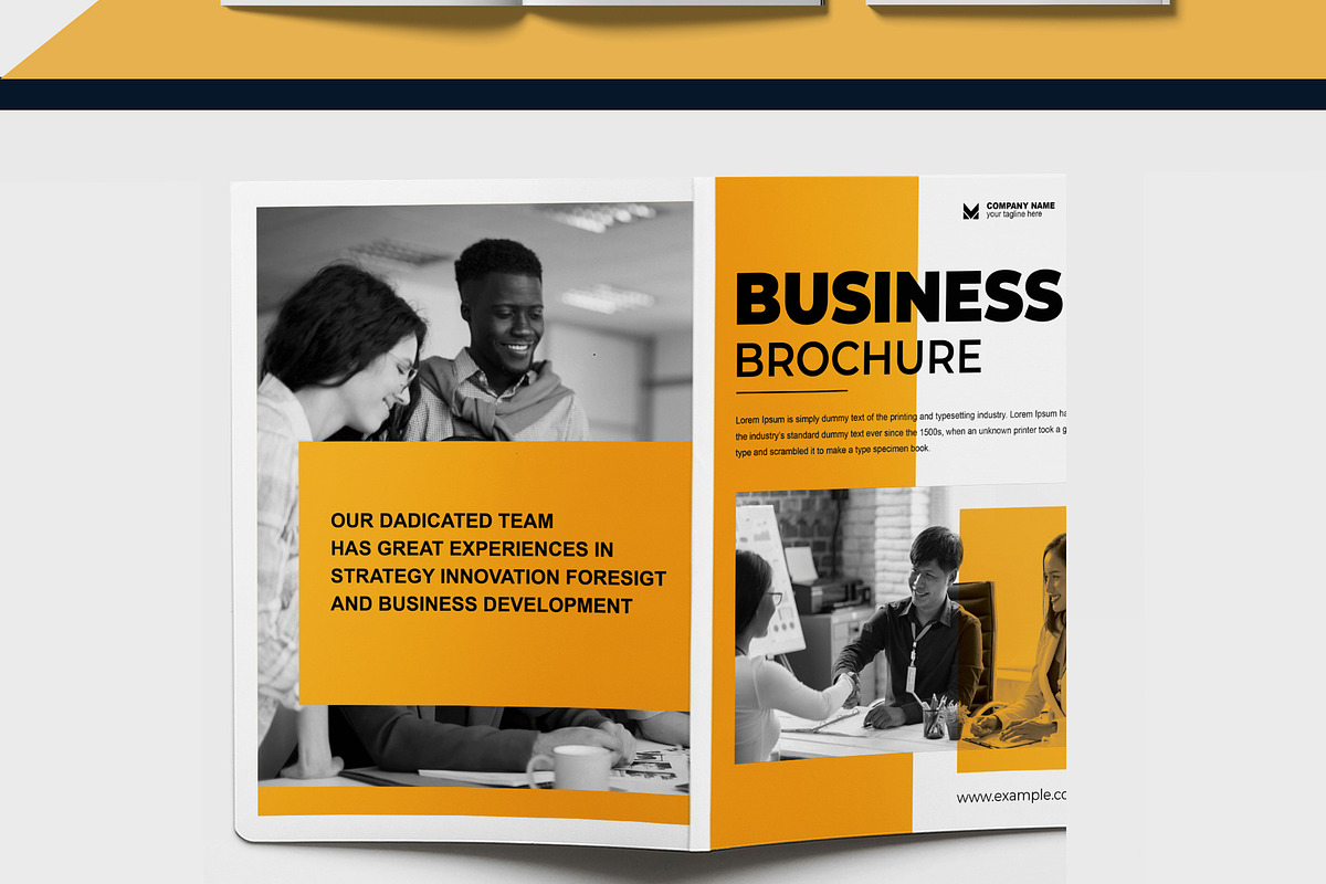 Business Brochure Template Layout, a Brochure Template by MightyDesign (Photo 1 of 8)
