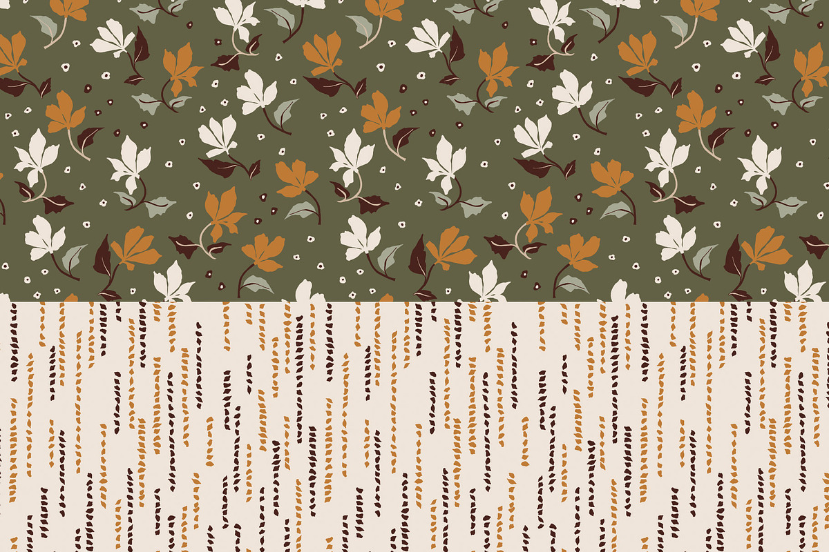 Autumn garden, a Pattern Graphic by Wild Rose (Photo 4 of 5)